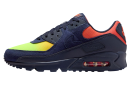 Nike Air Max 90 Lemon Venom / Blackened Blue - Sep 2025 - DM0029