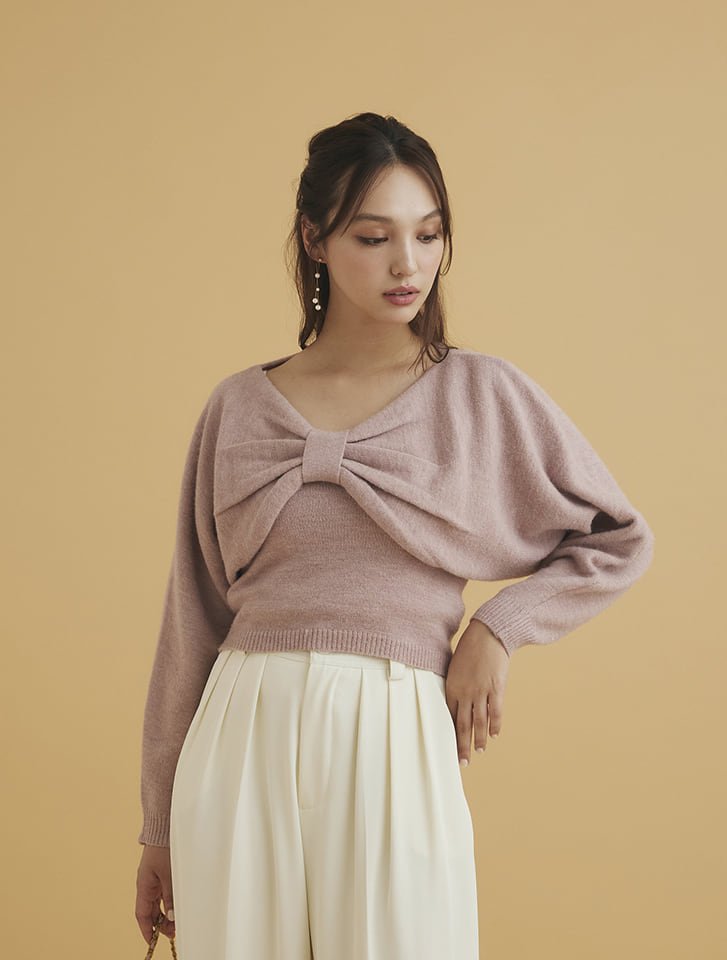 fifth リボンニットアンサンブル | 人気レディースファッション通販