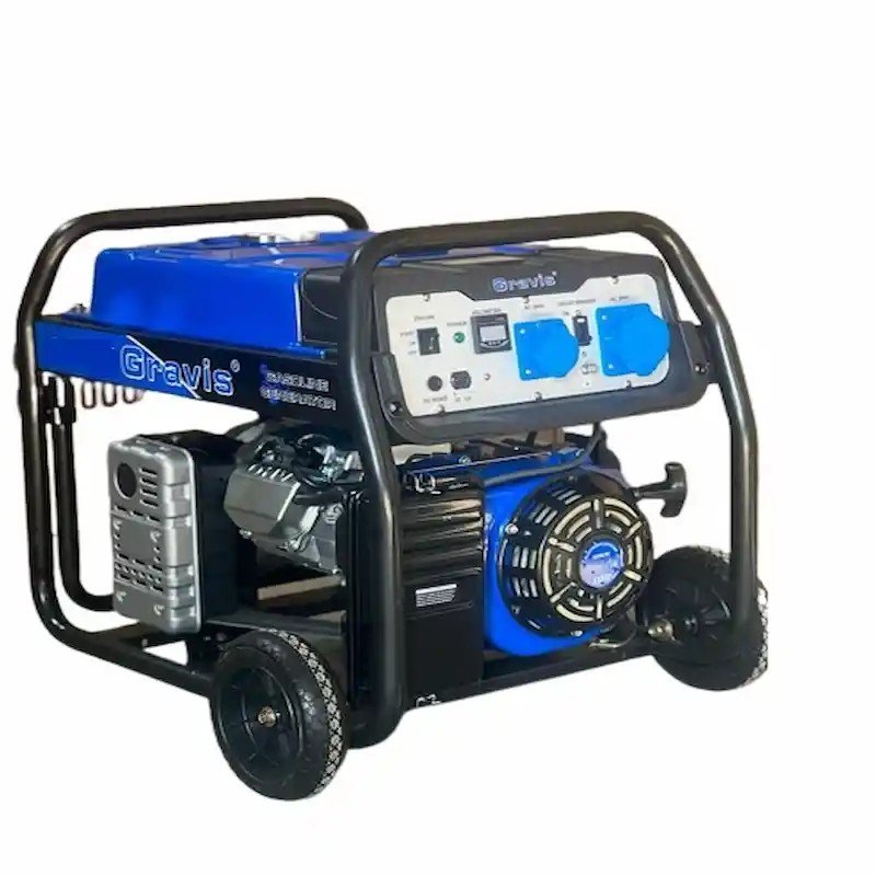 10 KVA GH10000E Gravis Portable Petrol Generator, Single Phase at