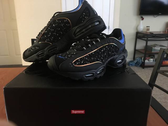 Nike Air Max 4 Supreme Tailwind Black | Kixify Marketplace