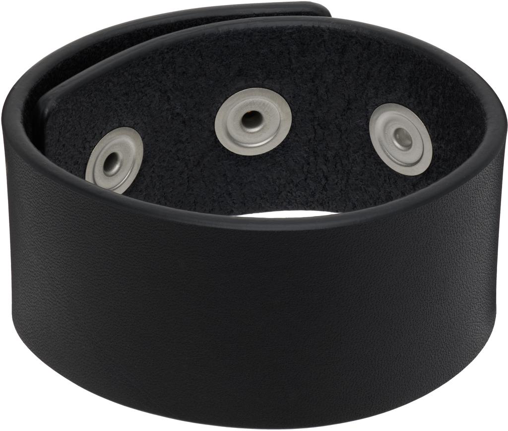 Rick Owens Black Hollywood Anthem Cuff Bracelet - Bracelets