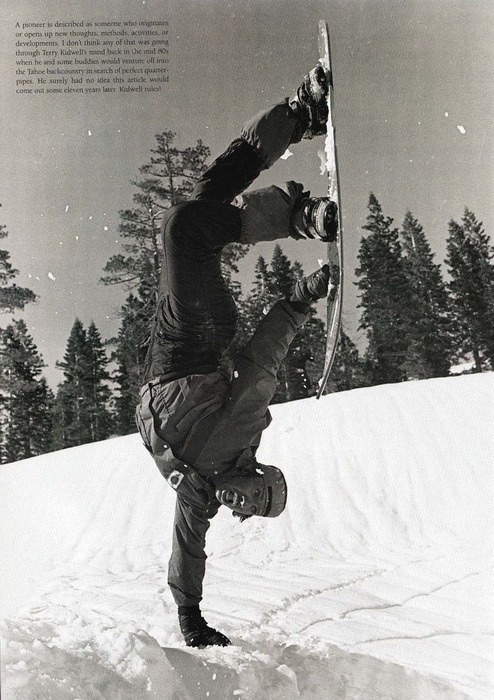 snowboard collector — Sims Terry Kidwell (1987)