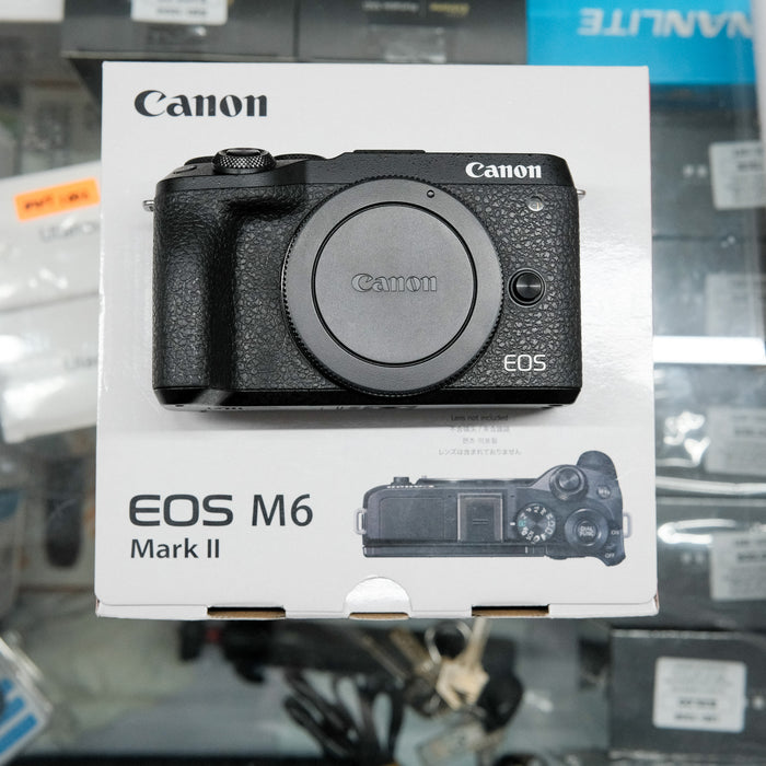 USED) CANON EOS M6 Mark II Mirrorless Camera - Like New