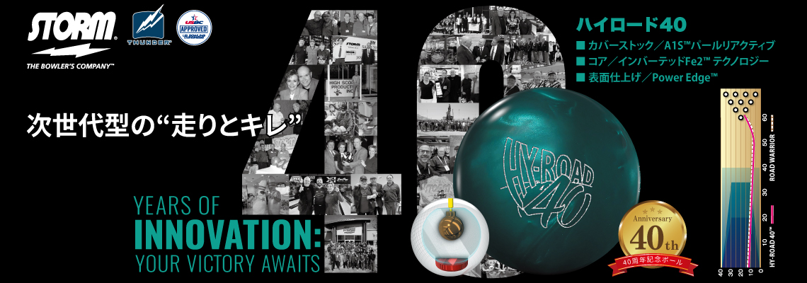 ハイロード40【2025年9月発売】 | ムサシボウル・プロショップ