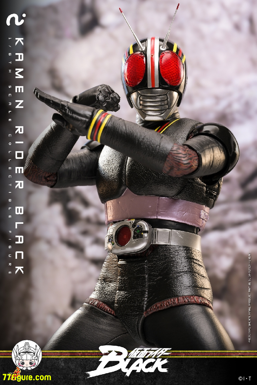 HotToys 1/6 TMS158 仮面ライダーブラック 塗装済み可動フィギュア