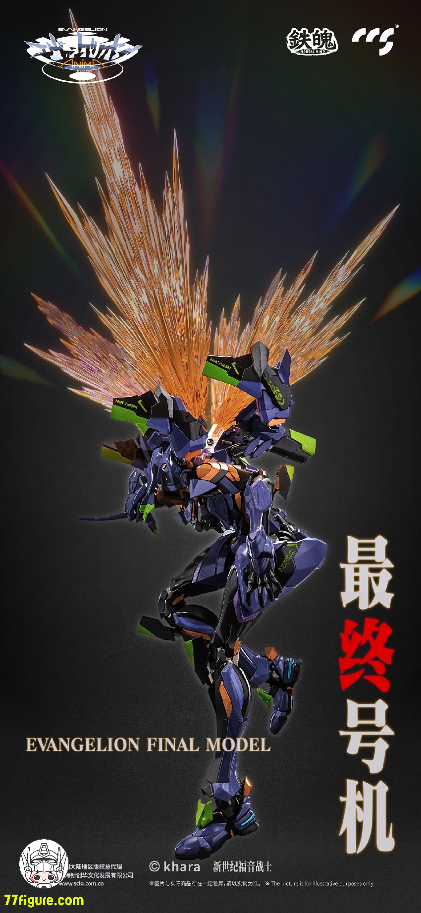 CCS TOYS 鉄魄（MORTAL MIND）『エヴァンゲリオンANIMA