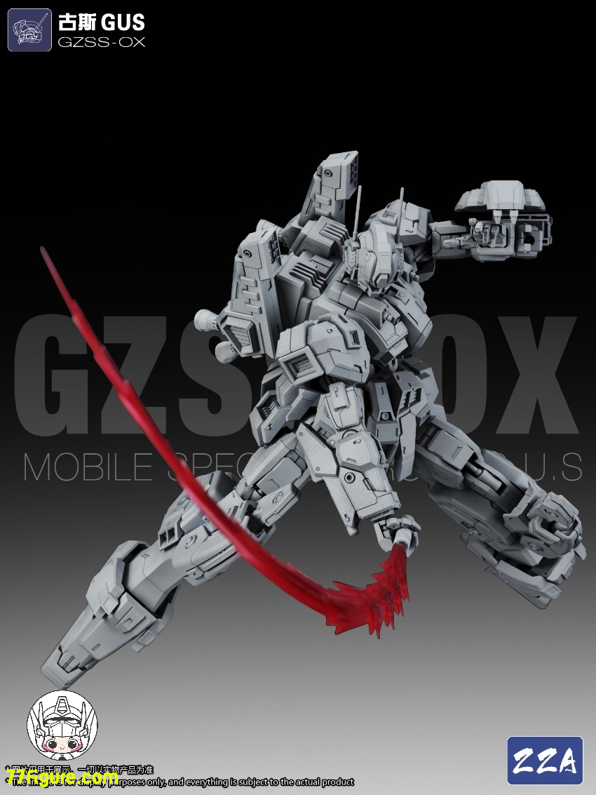 ZZA Model 1/100 GZSS-OX グス GUS プラモデル - 77figure.com