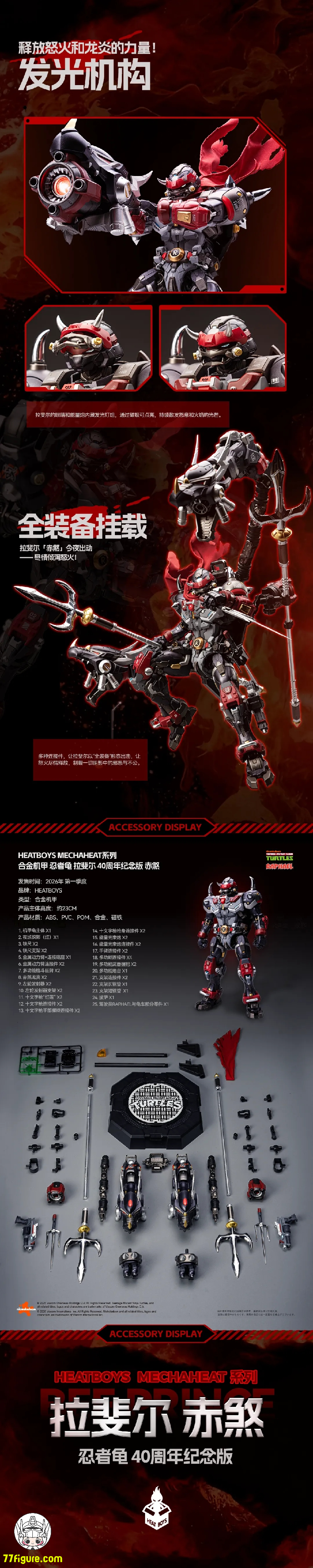 HEATBOYS HB0095 ティーンエイジ ミュータント ニンジャ タートルズ