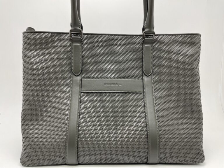 買取】エルメネジルド・ゼニア PELLETESSUTA トートバッグ - 参加サイト