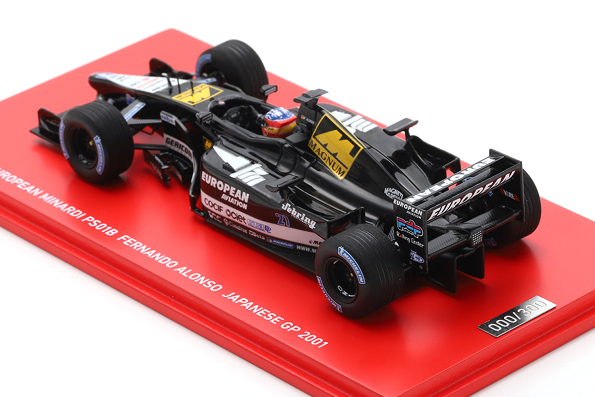 ヨーロピアン・ミナルディ PS01B フェルナンド・アロンソ F1日本GP
