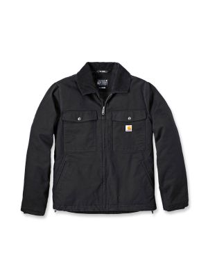 Carhartt Werkjas Sherpa Canvas Capuchon 104392 Black 71workx