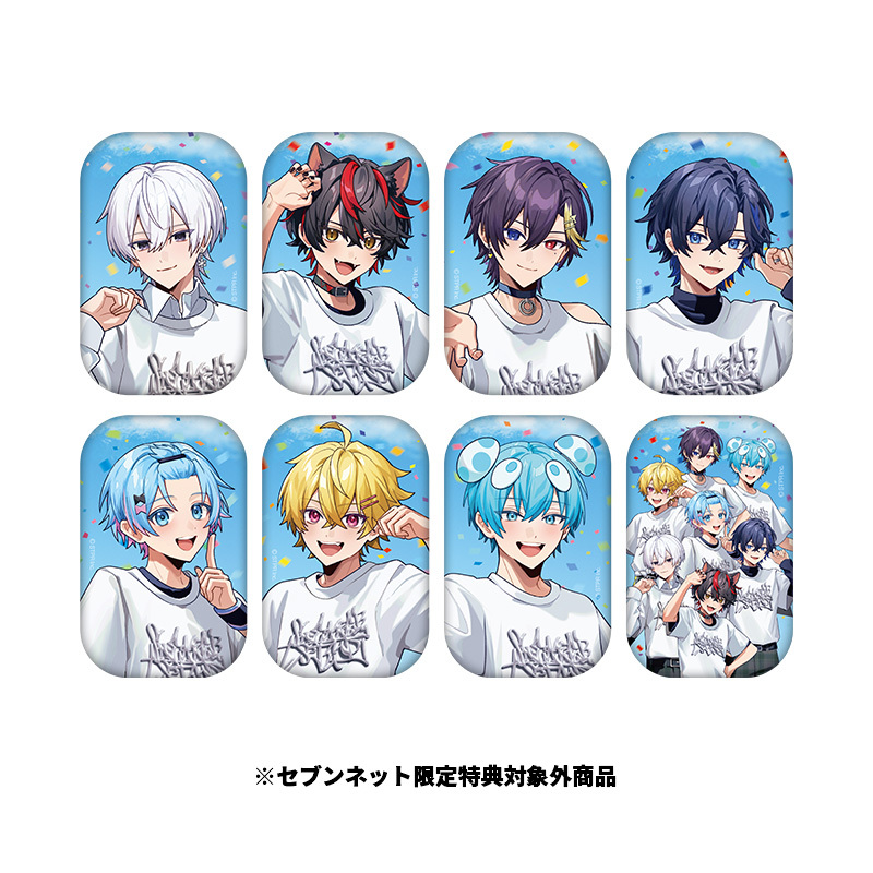 STPR Familiyコラボキャンペーングッズ】ランダムスクエア缶バッジ