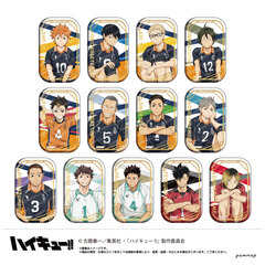 ハイキュー！！スクエア缶バッジ【BOX】 - 通販｜セブンネットショッピング