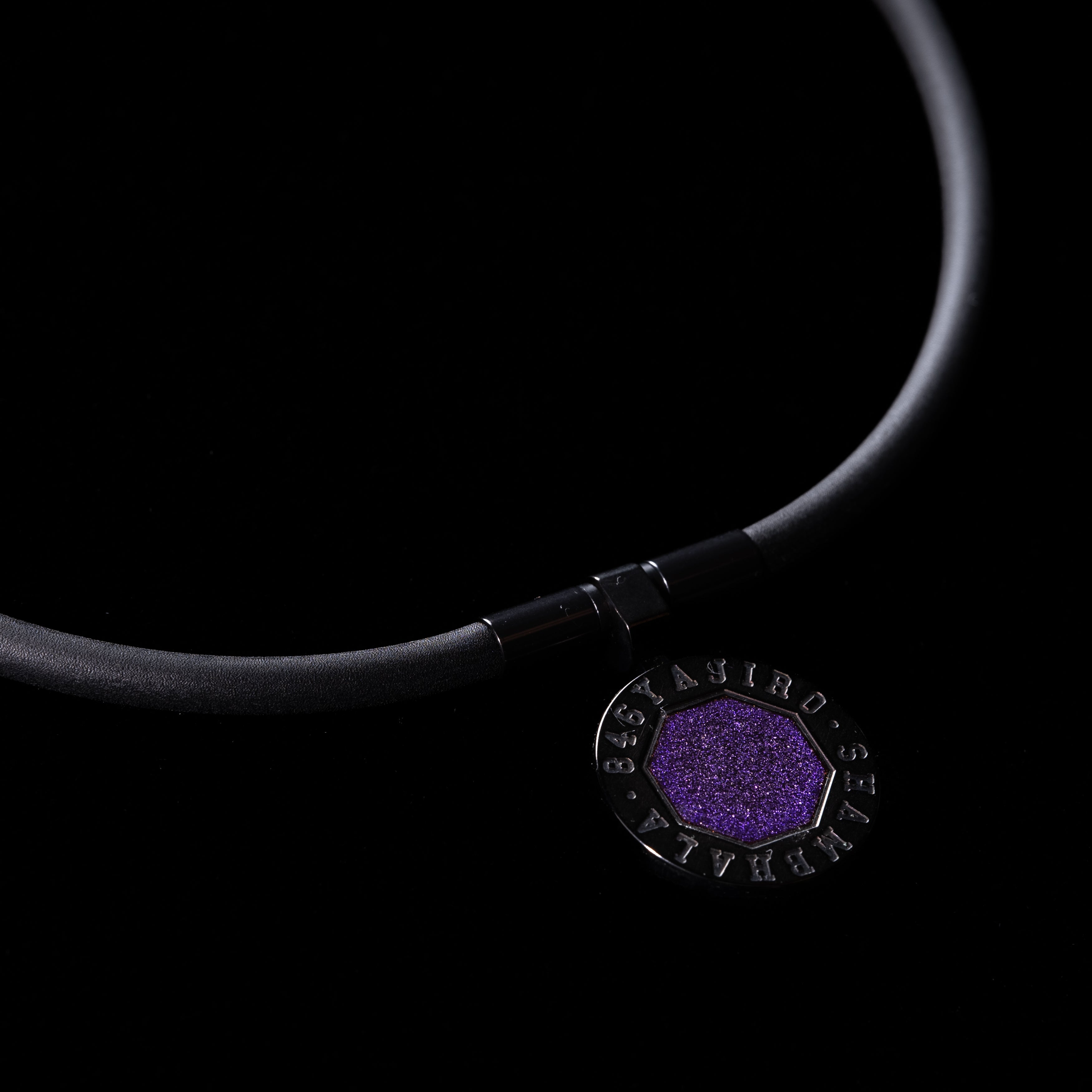 スポーツネックレス〕 NEW SHAMBHALA Necklace 【Amethyst