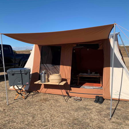 コディアックキャンバスのフレックスボウとホワイトダックのプロタ