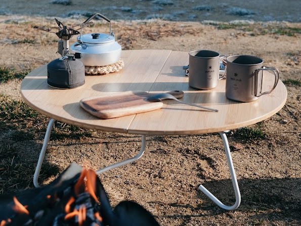 アンアクションちゃぶ台 竹 S スノーピーク peak テーブル Amazon