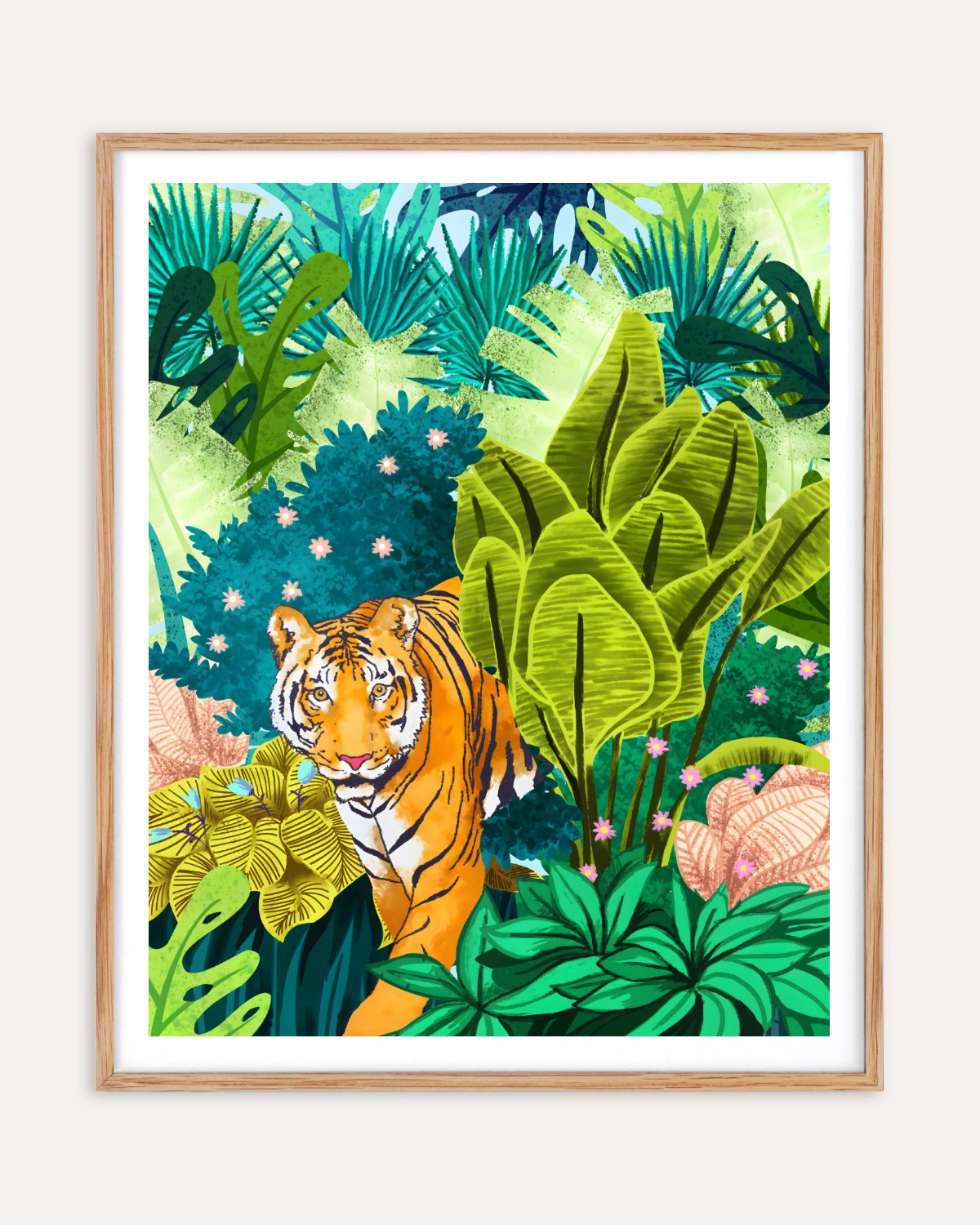 Shop Jungle Tiger Art Print/Digital License - 83 Oranges