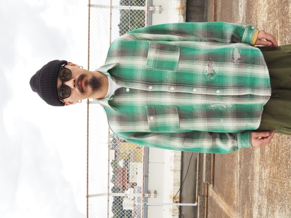 BOW WOW / HEAVY WEIGHT FLANNEL SHIRTS AGING 通販 正規代理店