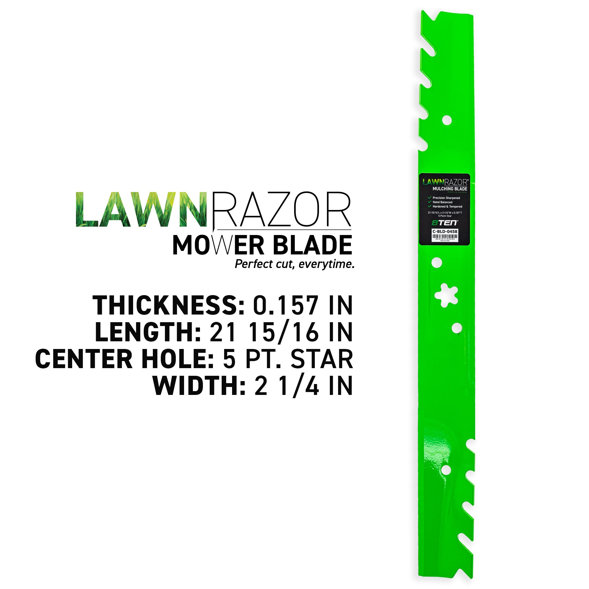 LawnRAZOR Toothed Blade For Husqvarna 587199603 | 8TEN