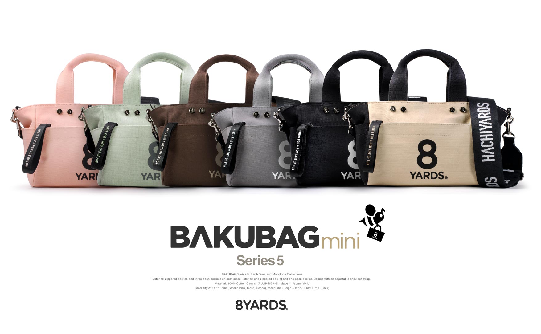 8YARDS | BAKUBAG mini Series 5