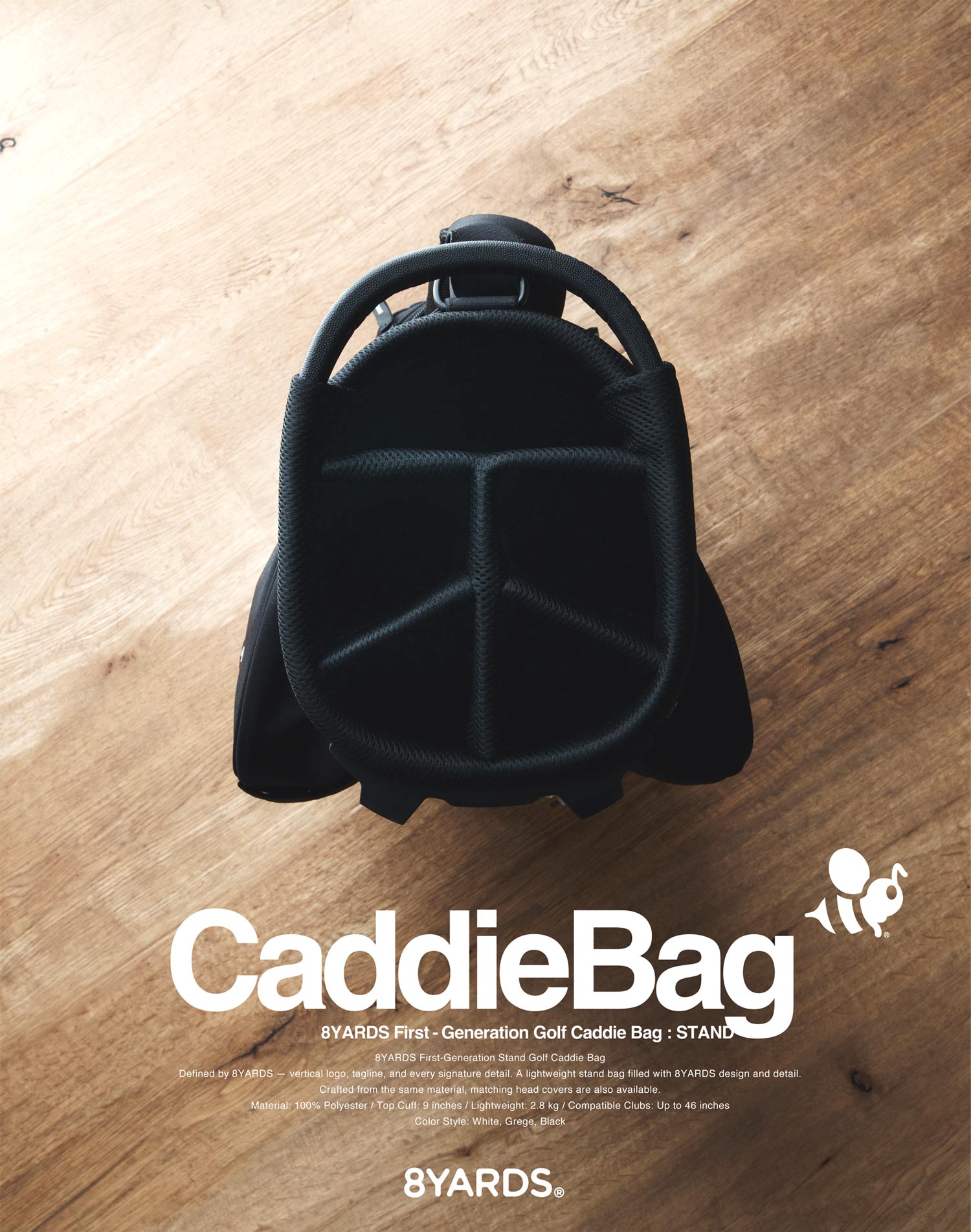 8YARDS | CADDIEBAG STAND