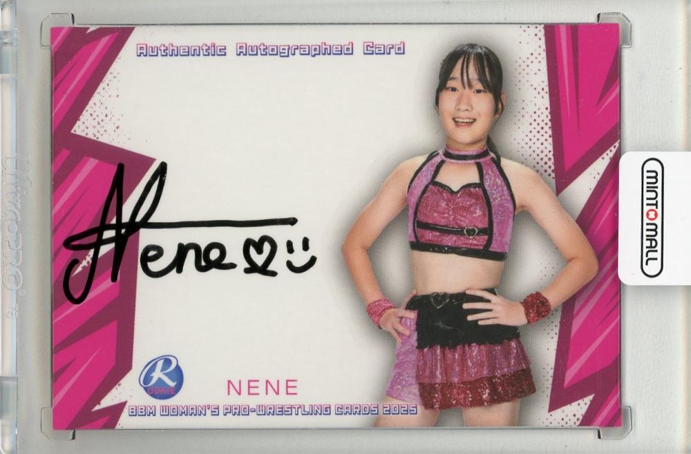 ミントモール / MINT 新宿店 / 2025 BBM 女子プロレスカード NENE 直筆