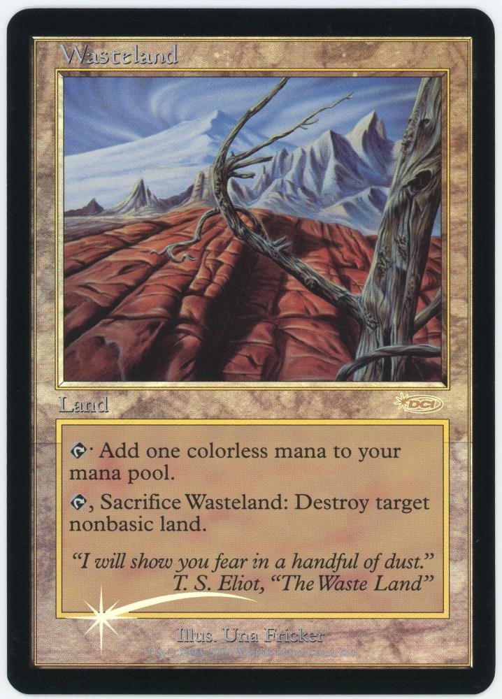 Wasteland 不毛の大地 FOIL 045/045 MTG Wasteland 不毛の大地 FOIL