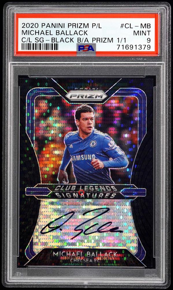 世界299枚限定！PANINI BALLACK AUTO バラック 直筆サイン 世界299枚