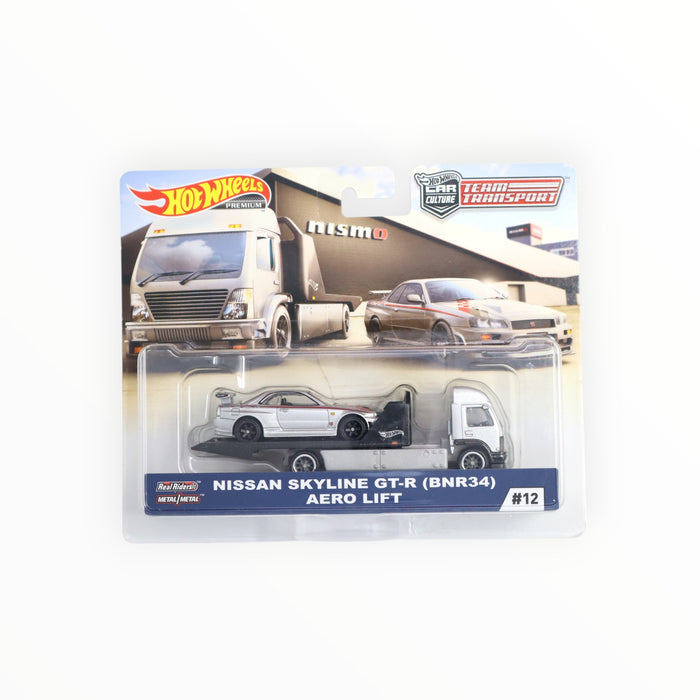 Hot Wheels Nissan Skyline GT-R (BNR34) / Aero Lift - Car Culture