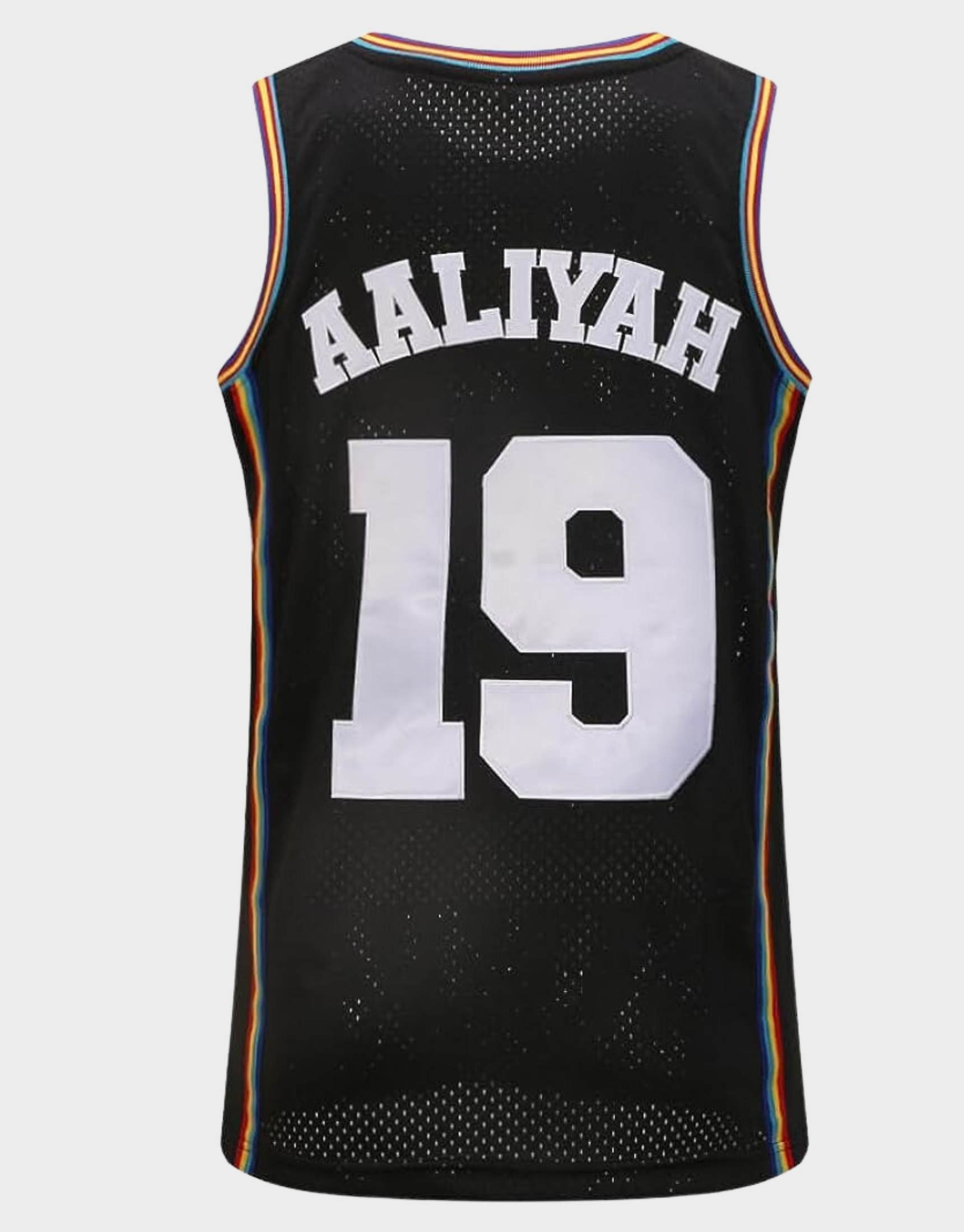 Aaliyah #19 Bricklayers MTV Black Jersey - 99Jersey | Where