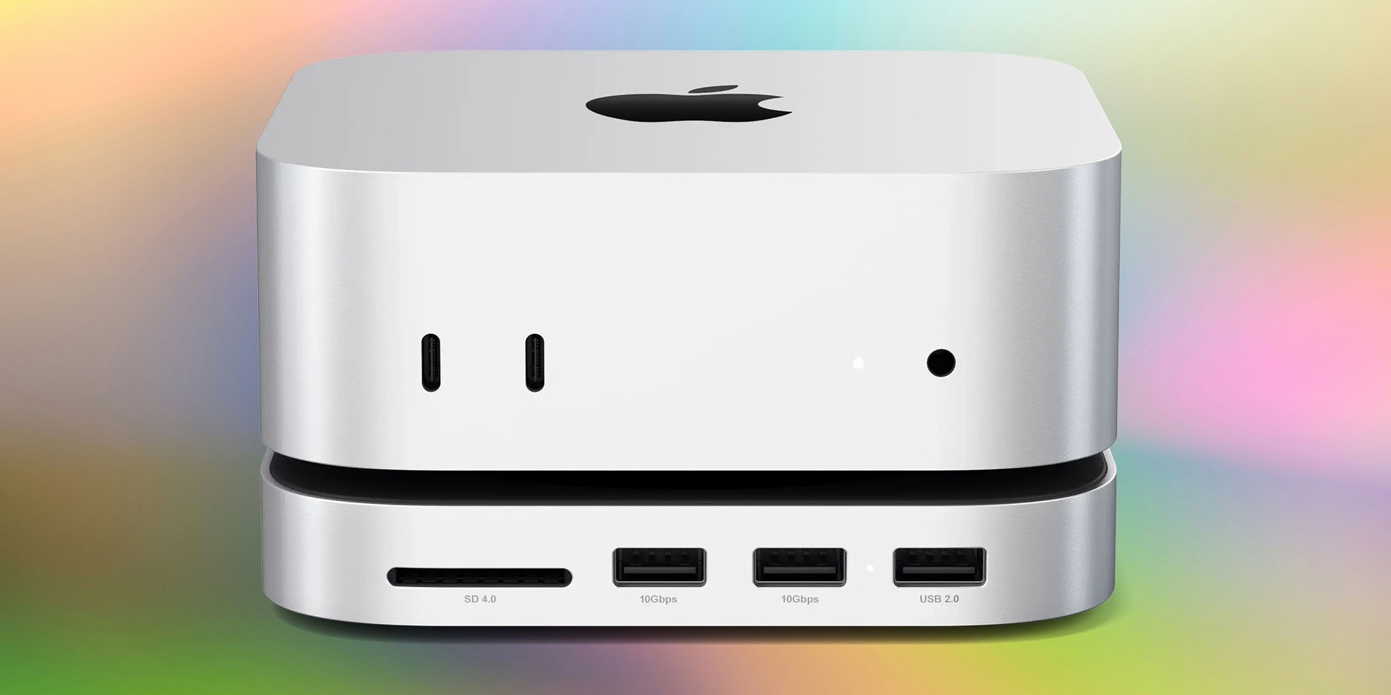 Satechi M4 Mac mini stand and hub supports up to 4TB extra storage