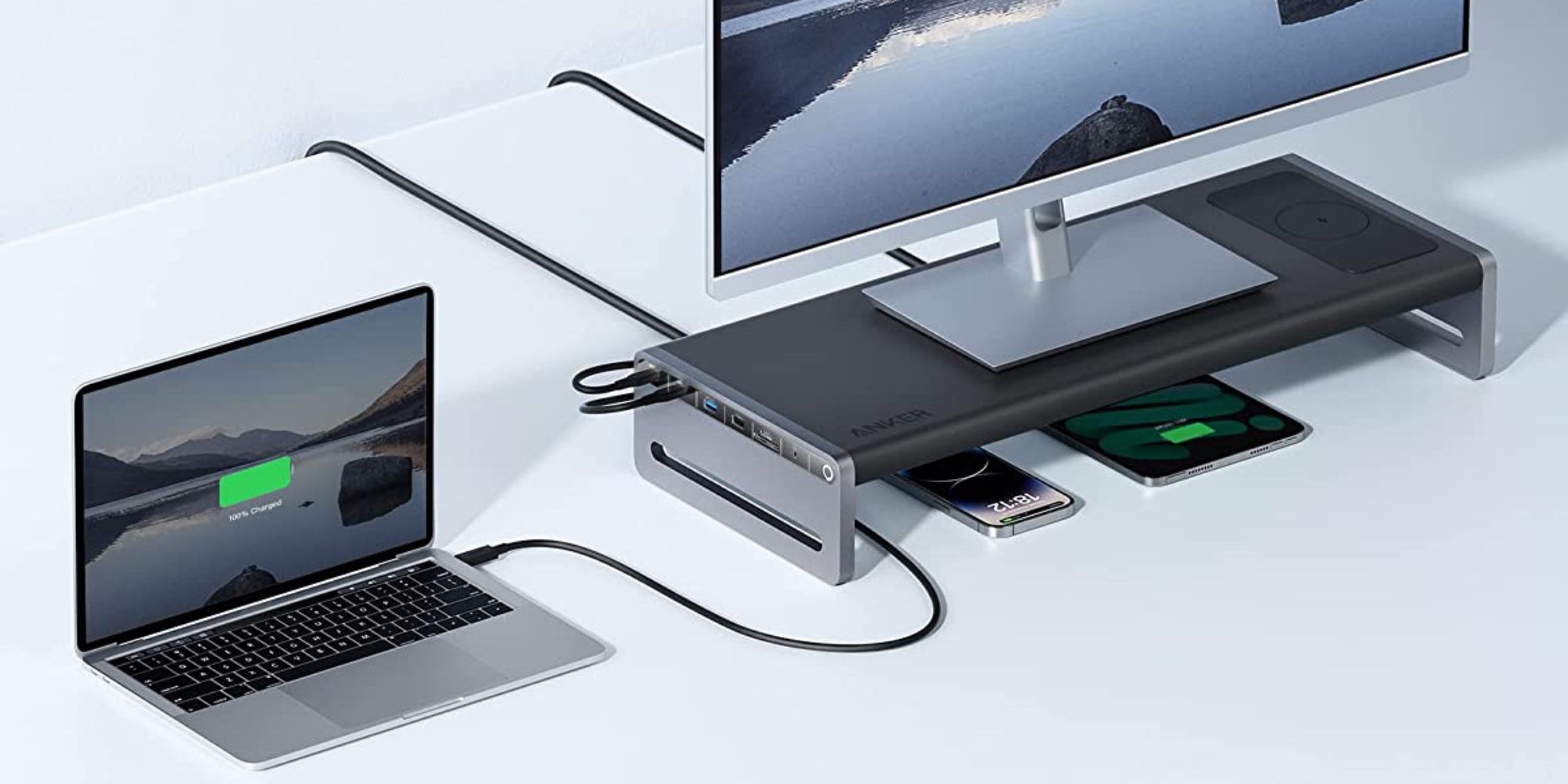 Anker USB-C Monitor Stand ships with 12-in-1 design