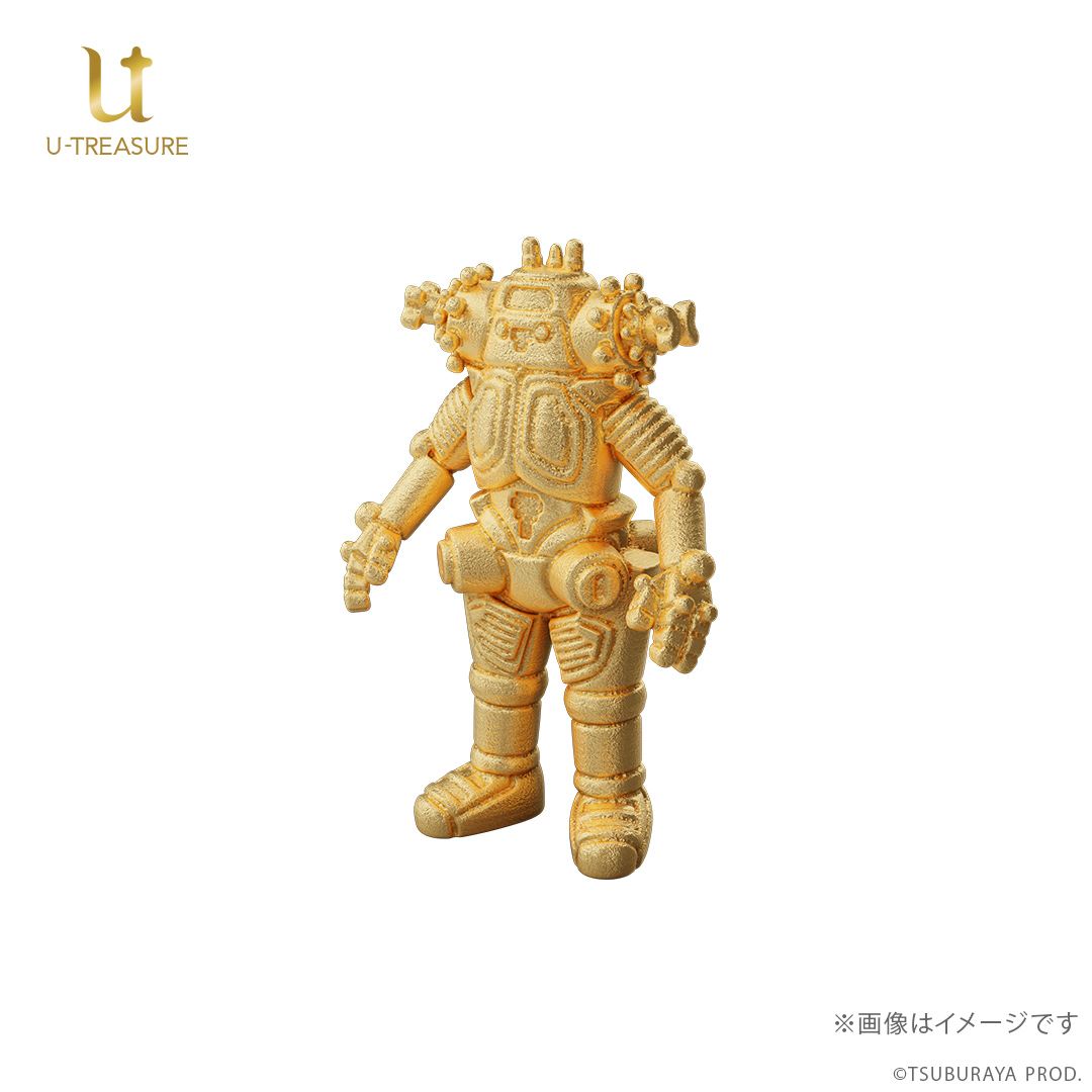 ウルトラセブン』キングジョーが純金ミニフィギュア化！重量わずか1.6
