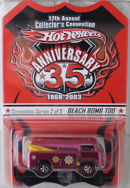 2003 Hot Wheels Beach Bomb Too RLC Exclusive Release 17th Collectors