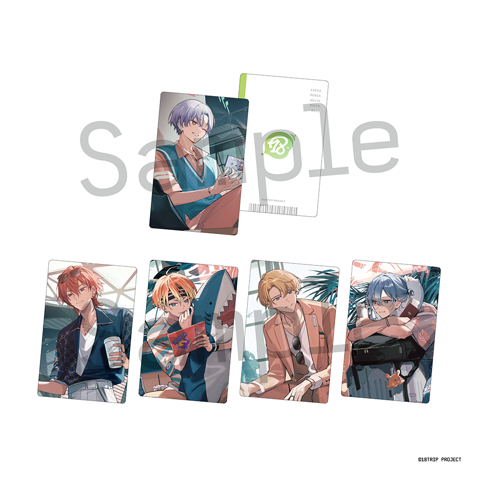 18TRIP Cassette #01~05』カセットイラストグッズ発売決定！ | 【公式
