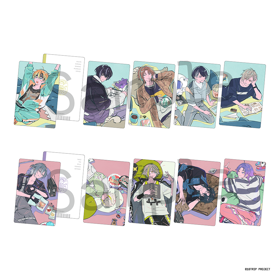 18TRIP Cassette #01~05』カセットイラストグッズ発売決定！ | 【公式