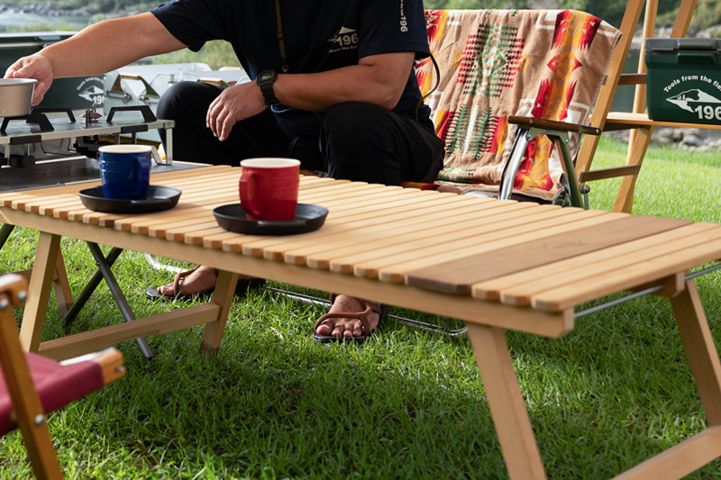 キャンプテーブルタイプ別一覧 【196】ひのきのキャンプ用品店