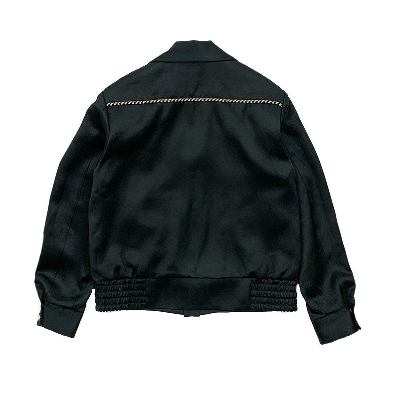 Western Plain Style Satin Jacket – Dry Bones Online Shop