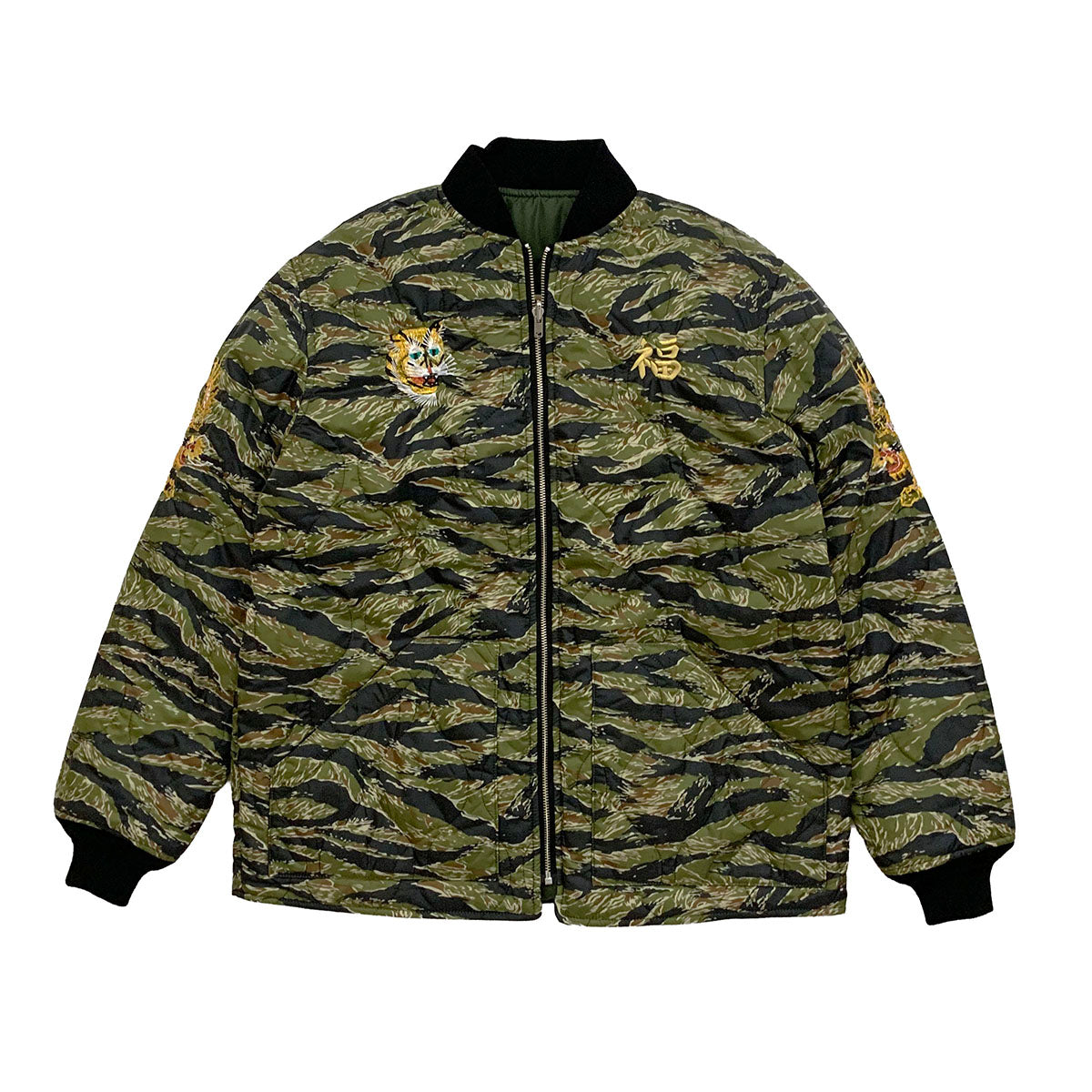 Embroidered Reversible Quilting Jacket – Dry Bones Online Shop