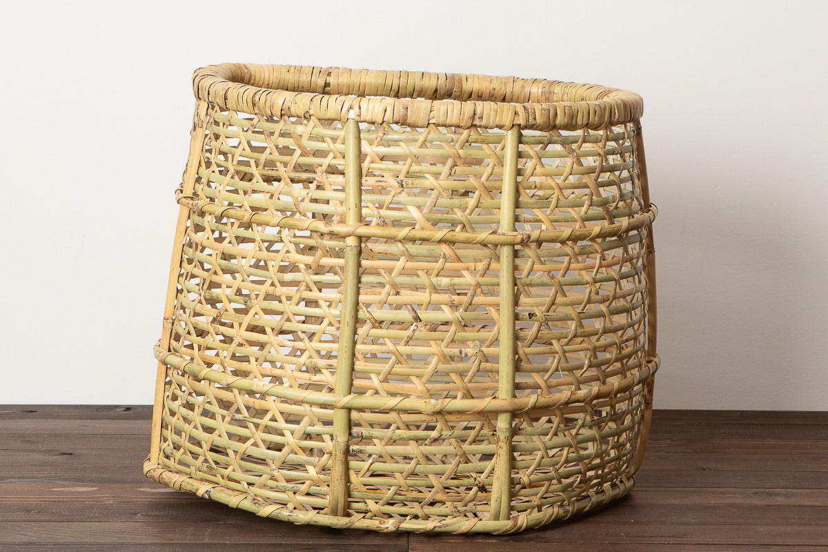 山菜や野菜を運ぶ根曲竹かご – 市川籠店 | 1basketry