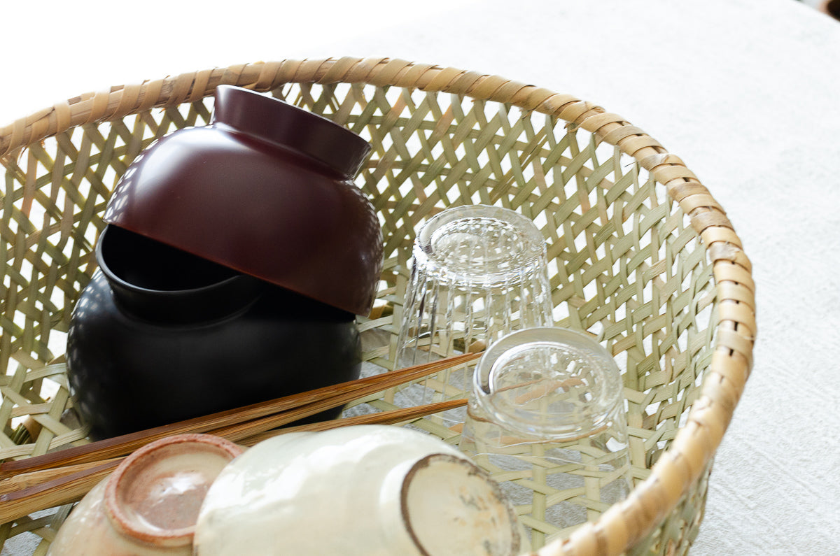 根曲竹の茶碗かご 果物かごにも – 市川籠店 | 1basketry