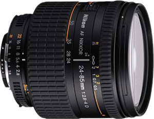 Nikon AF Nikkor 24-85mm f/2.8-4D IF: DPReview | Photography News
