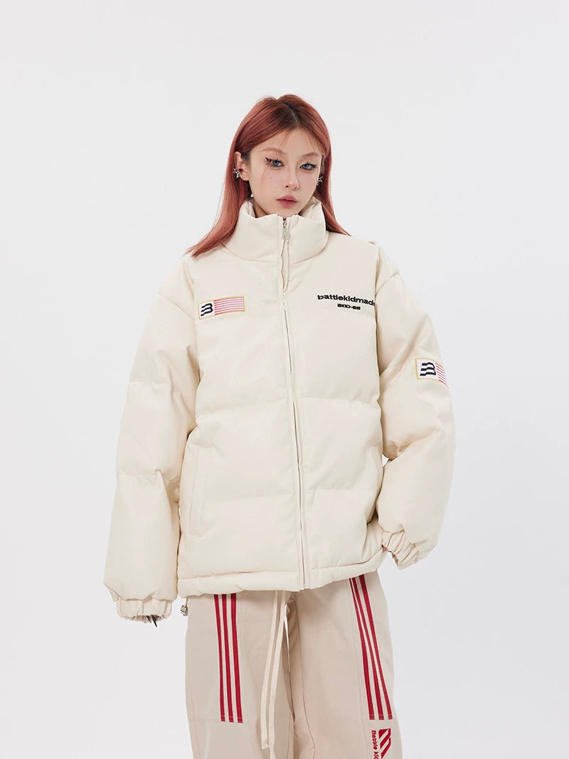 PUレザーダウンジャケット – 100StarS