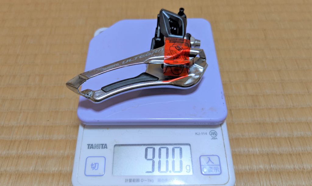 105 r7000 stiレバー＆アルテグラr8000 フロントディレイラー 105