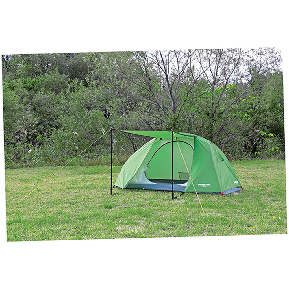 キャプテンスタッグ トレッカー ソロテントUV グリーン UA-52｜うさ