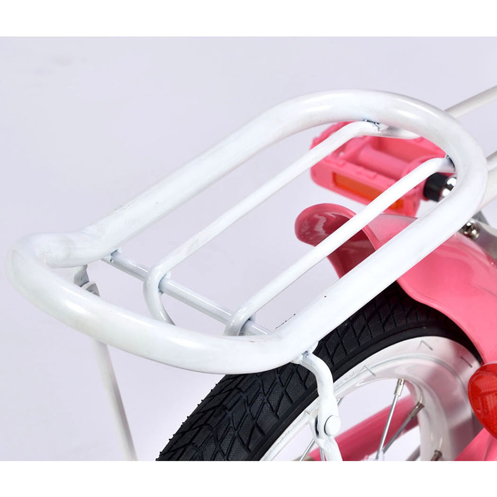 子供用自転車16 補助輪付 女の子用 MD-12 ピンク｜うさマートジャパン