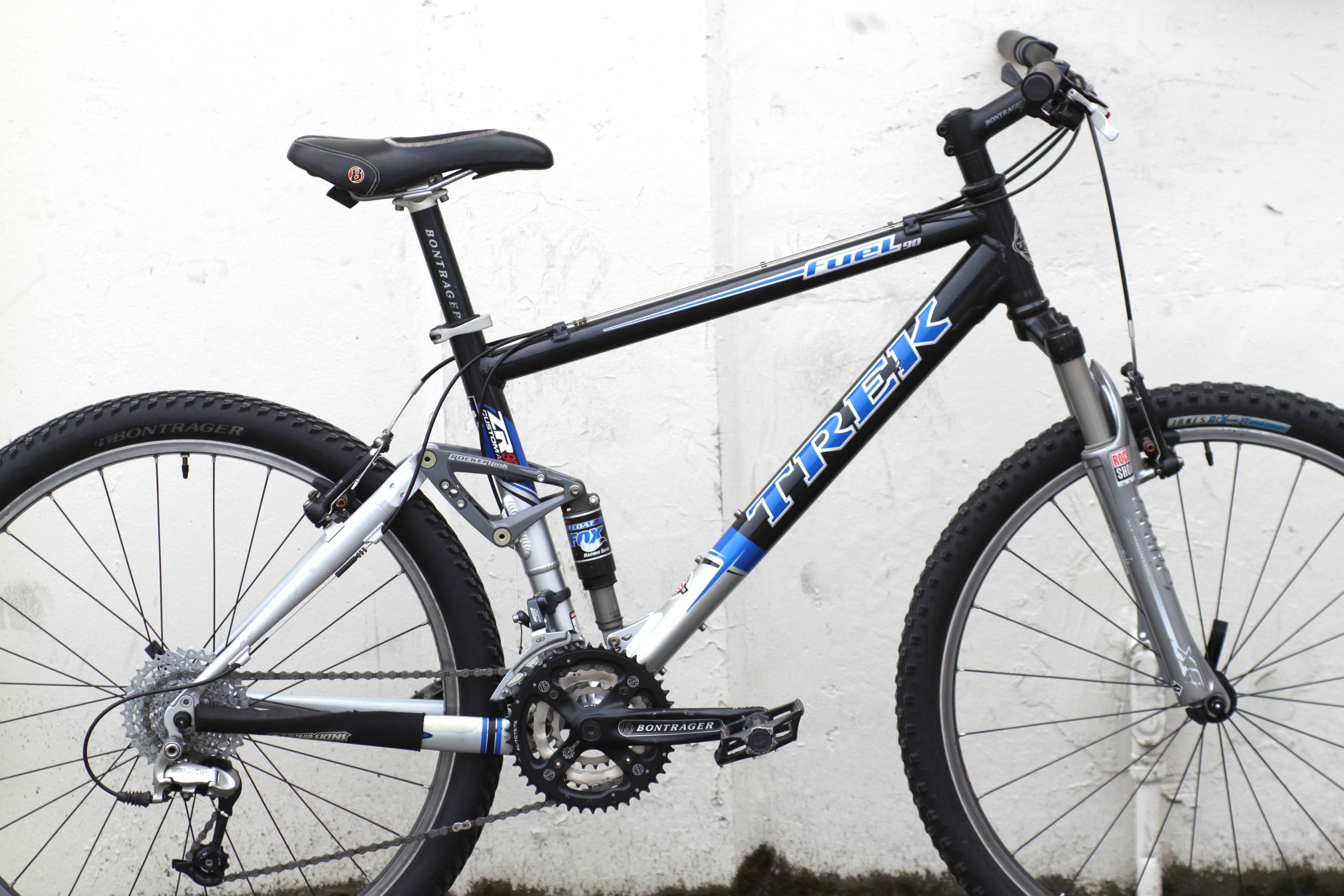 Trek Fuel 90 Full Suspension MTB with Fox Shock, RockShox Fork