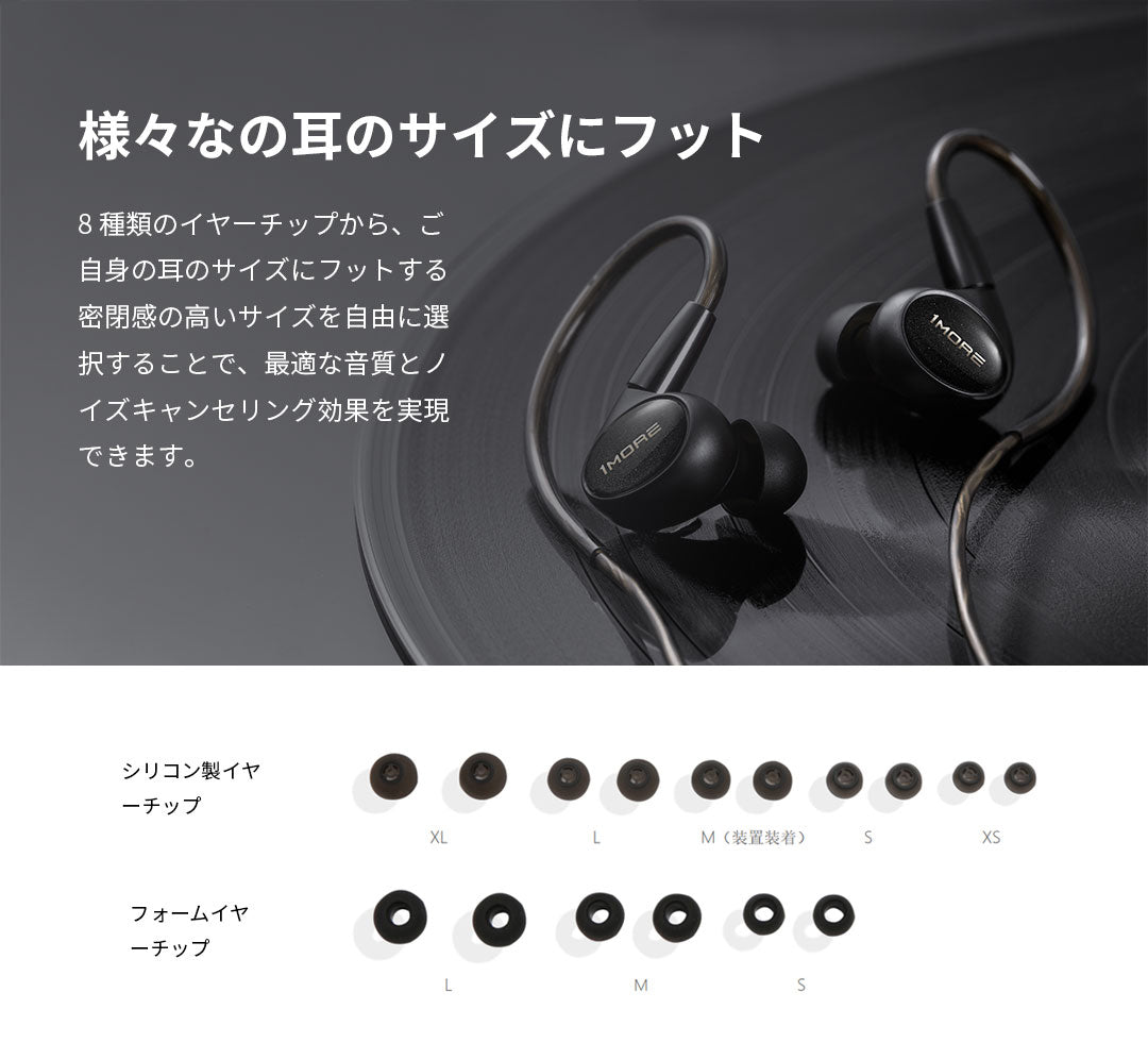 1MORE Penta Driver P50 ハイレゾ有線イヤホン