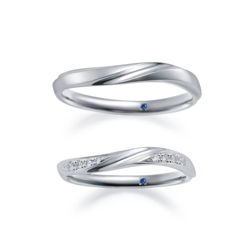 NIWAKA 結婚指輪 綾 9号 箱無し 綾 AYA [結婚指輪] 俄(にわか