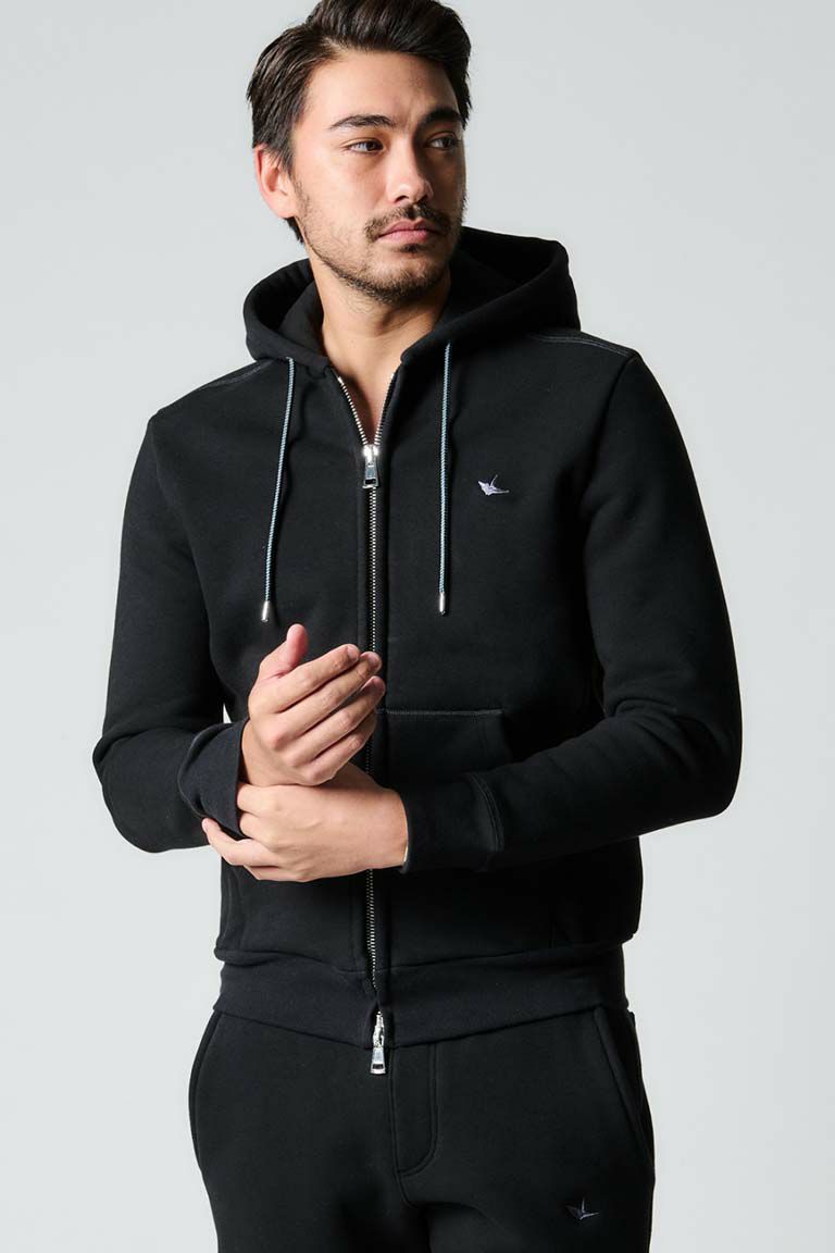 ZIP PARKA［BLACK］ | VATOMCE | 1PIU1UGUALE3正規店